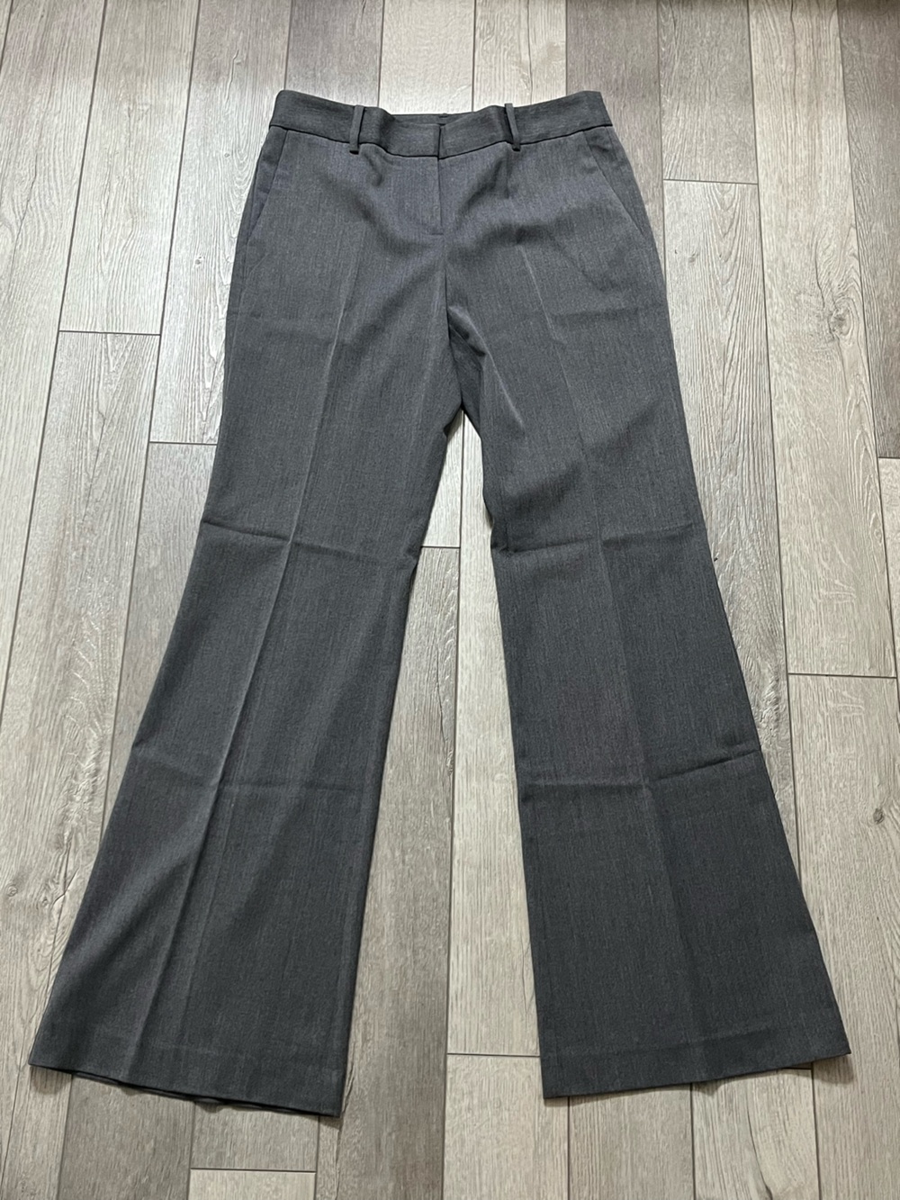 Victoria's Secret Charcoal Gray Flare Pants Size 4